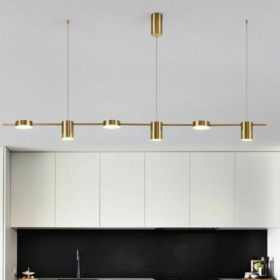 Velinor – Modern Gold Linear Chandelier Light