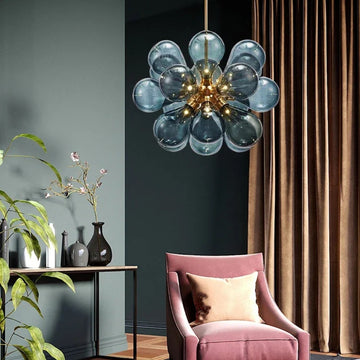 VeraLumie - Glass Bubble Chandelier Pendant Light
