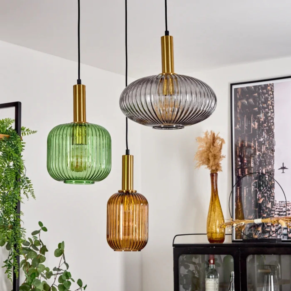 VetroSphere - Modern Colored Glass Pendant Light