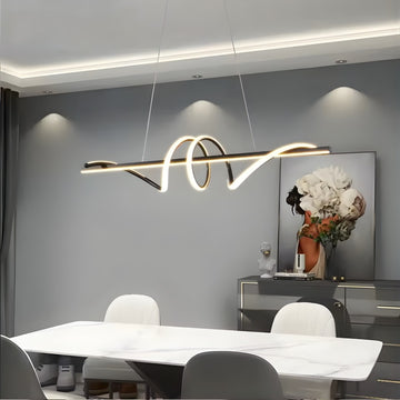 WaveLine - LED Industrial Linear Chandelier Pendant Light