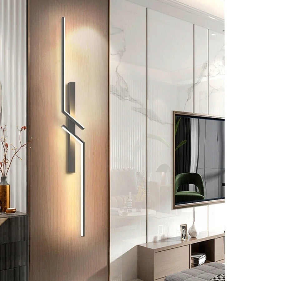 ZigzagGlow – Modern Interior Contemporary Wall Light